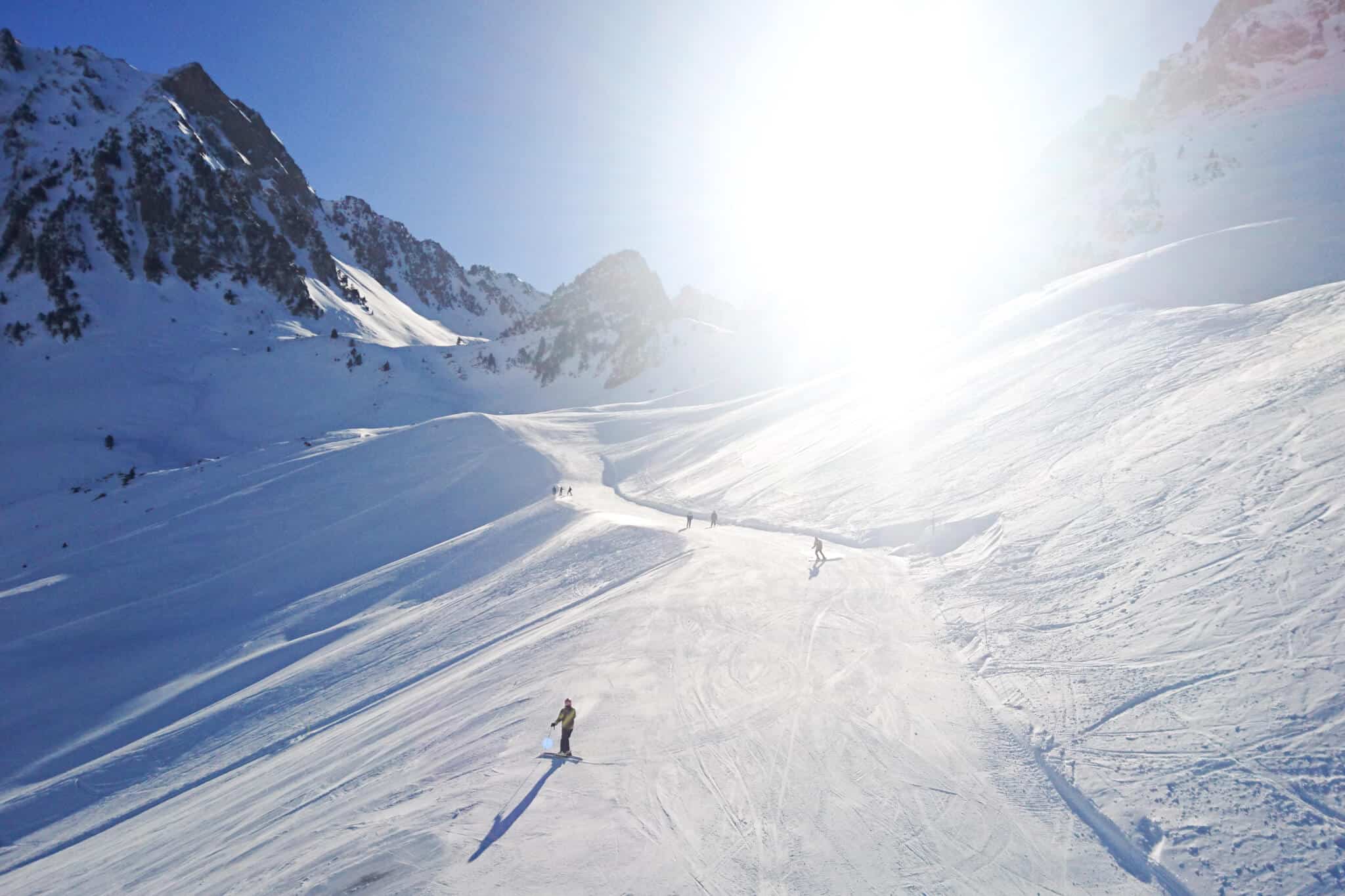 Le Grand Tourmalet, plus grand domaine skiable des Pyrénées françaises