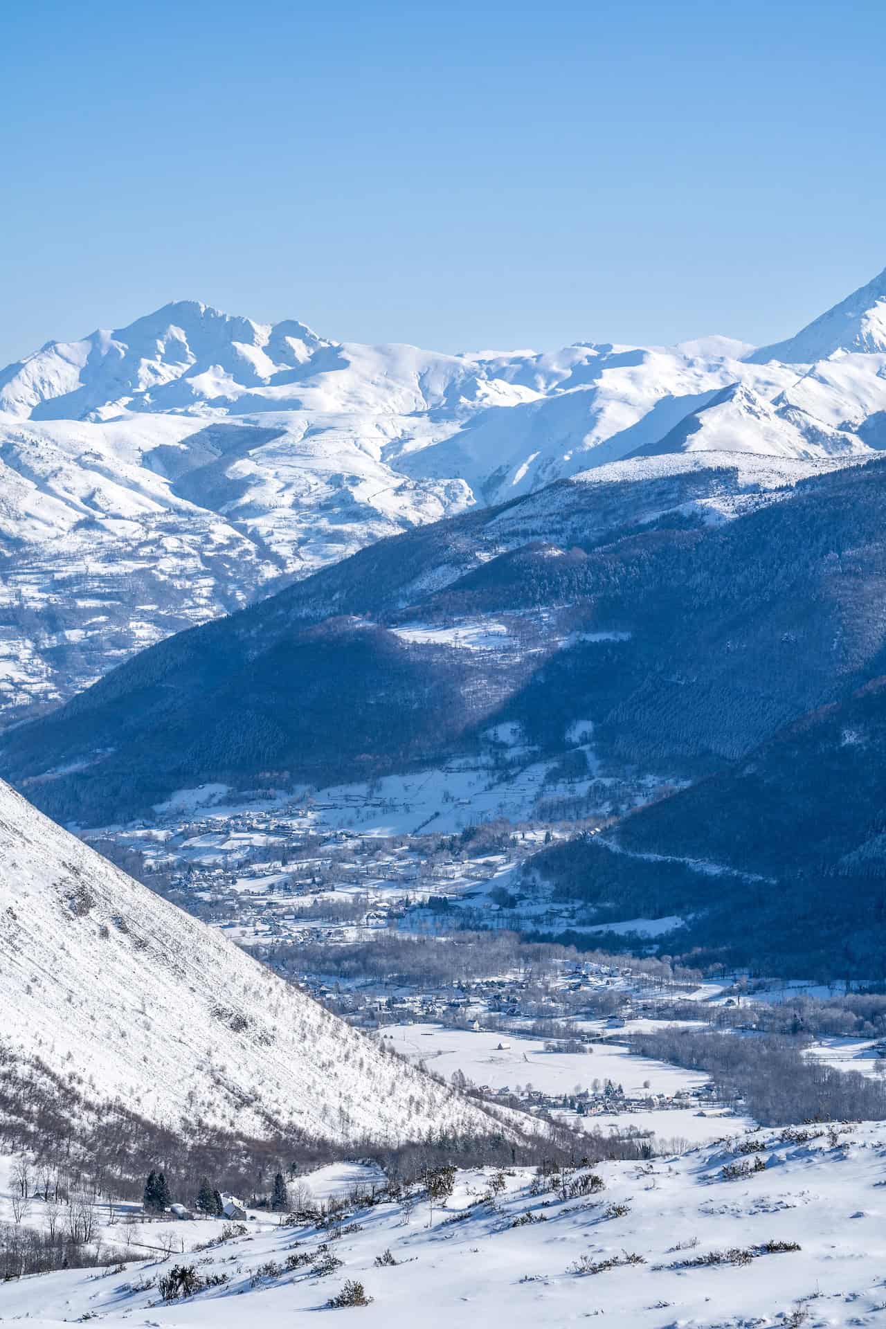 Les pistes de ski de fond du Val d'Azun