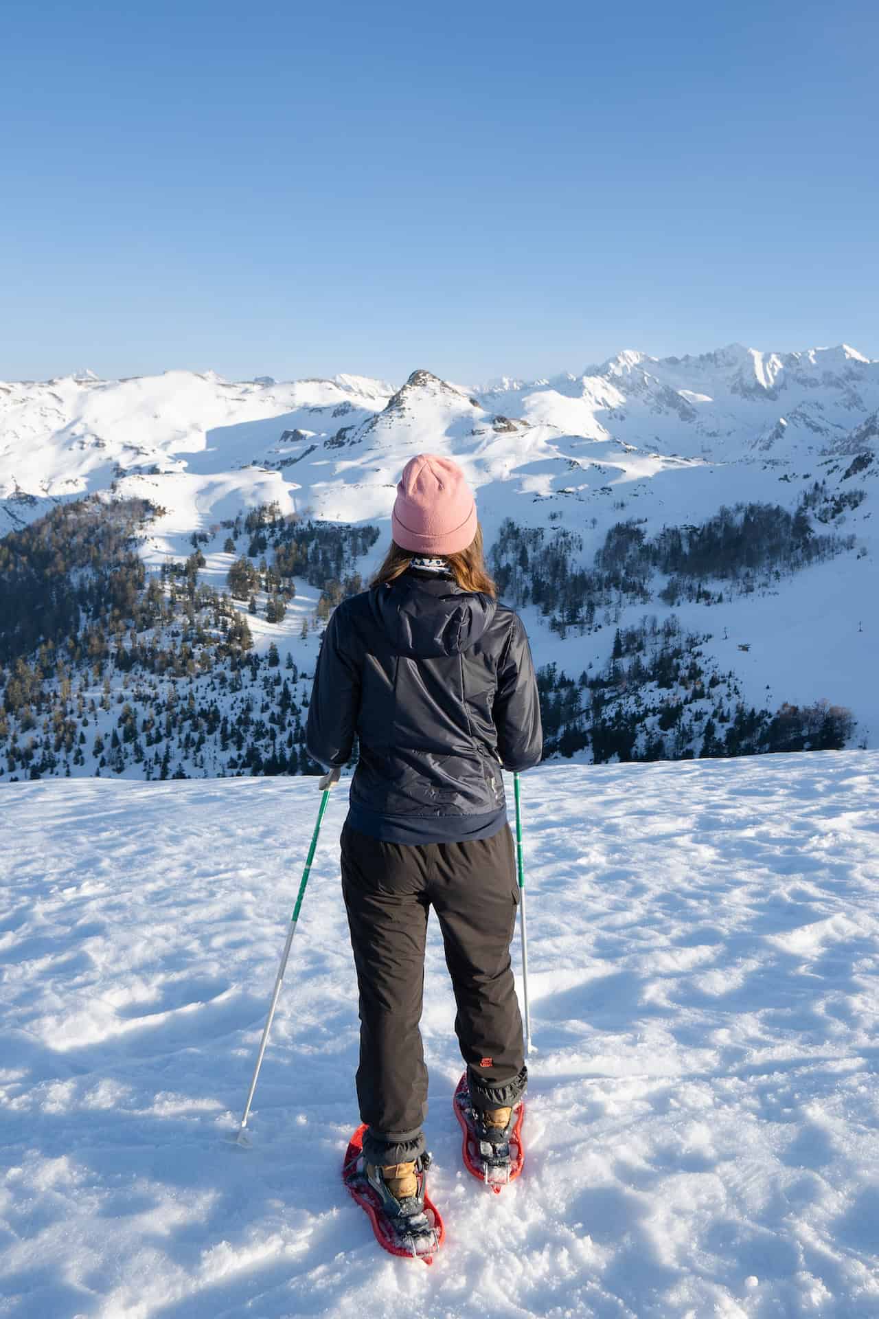 Raquettes à Hautacam